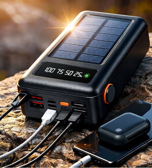 Portable Solar Power Bank